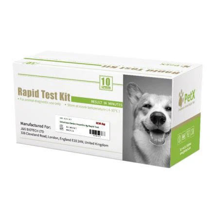 Test d'antigène de l'hépatite infectieuse canine